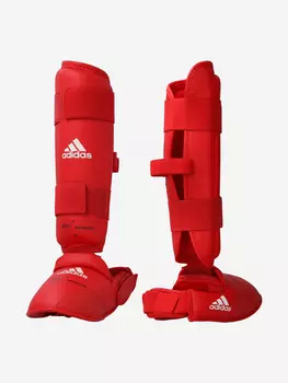 Защита голени и стопы adidas, Красный, размер 34