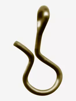 Застежка для рыбалки Stinger Fly/WinterJig ST-2200-1L (в 1 упаковке 10 шт), Золотой