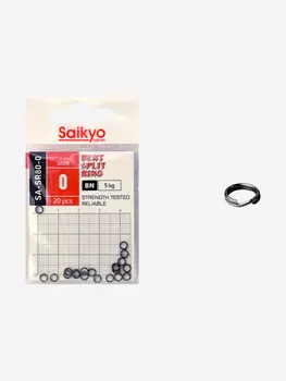 Заводное кольцо Saikyo SA-SR80-0 (1 упк. по 20 шт.), Черный