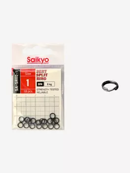 Заводное кольцо Saikyo SA-SR80-1 (1 упк. по 20 шт.), Черный