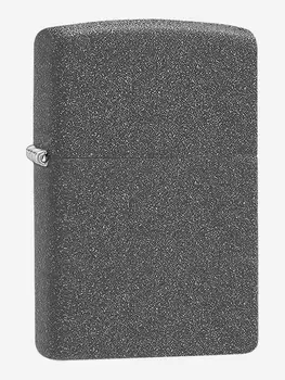 Зажигалка бензиновая ZIPPO 211 Classic Iron Stone, Серый