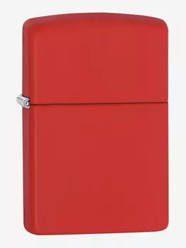 Зажигалка бензиновая ZIPPO 233 Classic Red Matte, Красный