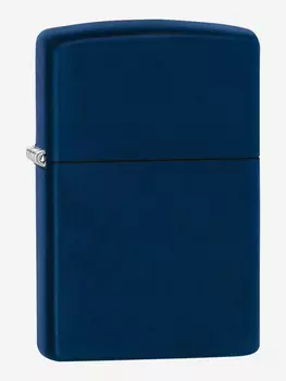Зажигалка бензиновая ZIPPO 239 Classic Navy Matte, Синий