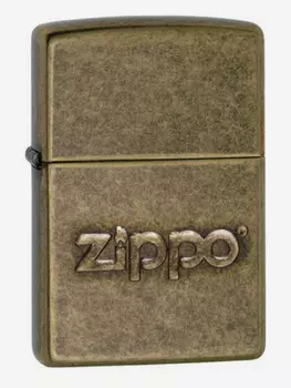 Зажигалка бензиновая ZIPPO 28994 Antique Stamp, Золотой