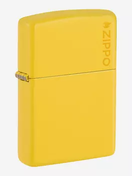 Зажигалка бензиновая ZIPPO 46019ZL Classic Logo Sunflower, Желтый