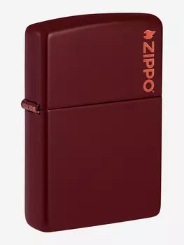 Зажигалка бензиновая ZIPPO 46021ZL Classic Logo Merlot, Красный