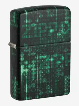 Зажигалка бензиновая ZIPPO 48408 Pattern, Черный
