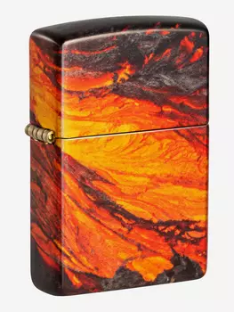 Зажигалка бензиновая ZIPPO 48622 Lava Flow, Оранжевый