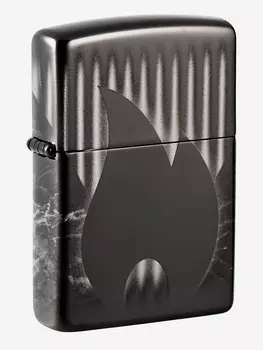 Зажигалка бензиновая ZIPPO 48738 Design, Черный