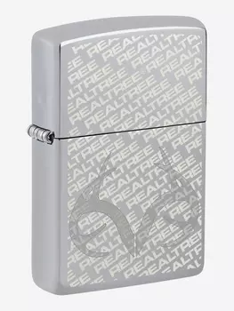 Зажигалка бензиновая ZIPPO 48751 RealTree, Серебряный