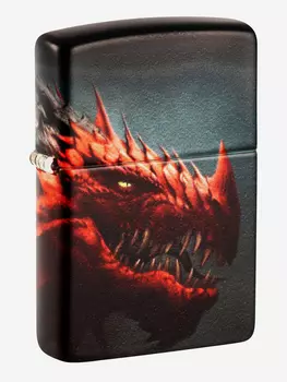 Зажигалка бензиновая ZIPPO 48777 Dragon, Черный