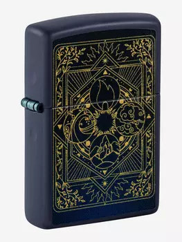 Зажигалка бензиновая ZIPPO 48958 Elements, Синий
