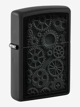 Зажигалка бензиновая ZIPPO 48999 Steampunk, Черный