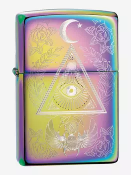 Зажигалка бензиновая ZIPPO 49061 Eye of Providence, Мультицвет