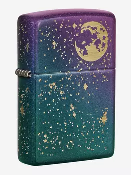 Зажигалка бензиновая ZIPPO 49448 Starry Sky, Фиолетовый
