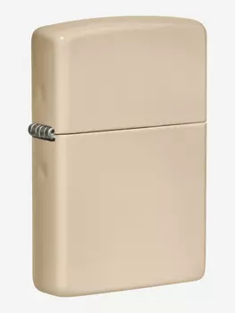 Зажигалка бензиновая ZIPPO 49453 Classic Flat Sand, Бежевый