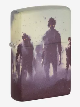 Зажигалка бензиновая ZIPPO 49807 Zombie, Белый