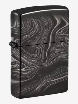 Зажигалка бензиновая ZIPPO 49812 Marble Pattern, Черный