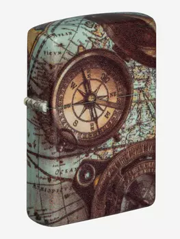 Зажигалка бензиновая ZIPPO 49916 Compass, Мультицвет