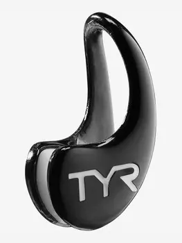 Зажим для носа TYR Ergo Swim Clip, Черный