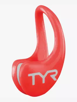 Зажим для носа TYR Ergo Swim Clip, Красный