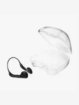 Зажим для носа TYR Latex Swim Clip, Черный