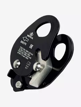 Зажим страховочный "Капля" VERTICAL, Черный