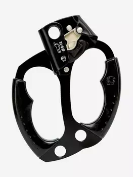 Зажим "Жумар двойной" бабочка VERTICAL, Черный