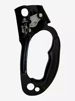 Зажим "жумар" правый в корпусе lux Vertical, Черный