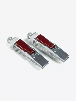 Зажимы TSPROF Quick, красные, Серебряный