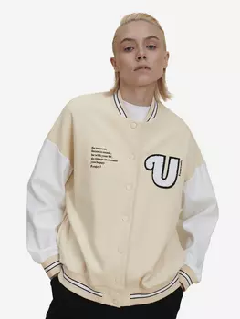 Бомбер женский Pelican, Бежевый