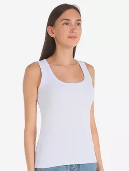 Женская майка топ CALZETTI (хлопок), Белый