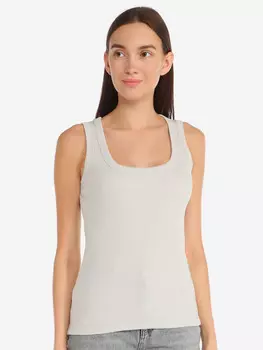 Женская майка топ CALZETTI (хлопок), Серый