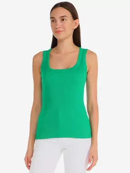 Женская майка топ CALZETTI (хлопок), Зеленый