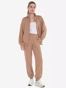 Женский костюм из футера CALZETTI (хлопок), Бежевый