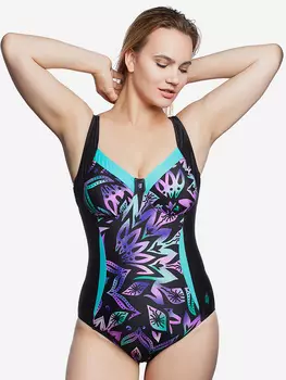 Женский купальник моделирующий Mad Wave LEA, Фиолетовый