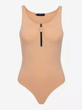 Женское боди без рукавов rezzaswr, Бежевый