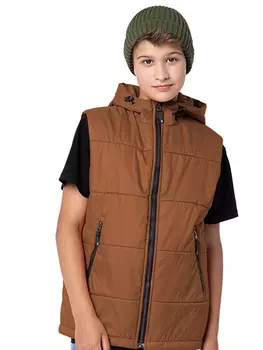 ЖИЛЕТ NIKASTYLE, Коричневый