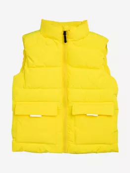 Жилет Playtoday утепленный для мальчика, Желтый