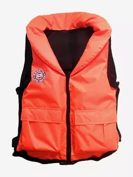 Жилет спасательный Pilot универсальный 60-120 кг оранжевый, Оранжевый