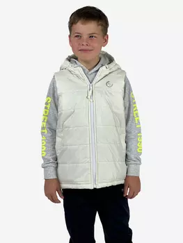 Жилет утепленный детский с капюшоном Pater'c Legion, Бежевый