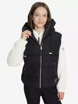 Жилет утепленный для девочек Northland, Черный