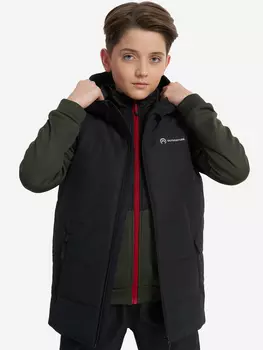 Жилет утепленный для мальчиков Outventure, Черный