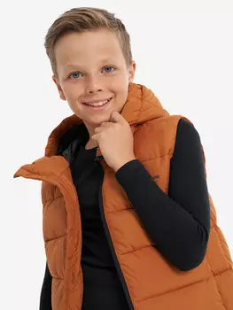 Жилет утепленный для мальчиков Outventure, Коричневый