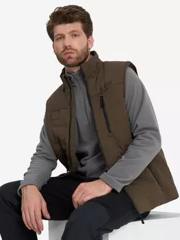 Жилет утепленный мужской Geotech, Коричневый