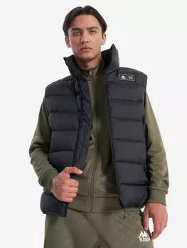 Жилет утепленный мужской Kappa, Черный