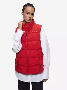 Жилет утепленный женский NORPPA Kizhi, Красный