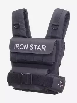 Жилет-утяжелитель IRON STAR Classic (18 Кг), Черный
