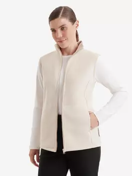 Жилет женский флисовый oversize PointHit, Белый