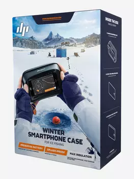 Зимний чехол для смартфона Deeper Winter Smartphone Case 2.0, Черный
